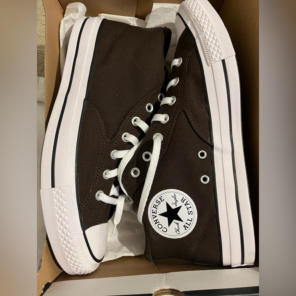 Converse Men's High-Top Sneakers - brown